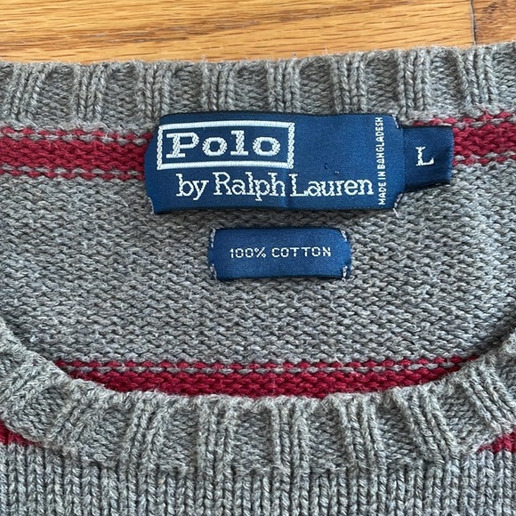 Polo Striped Sweater - Picture 3 of 4